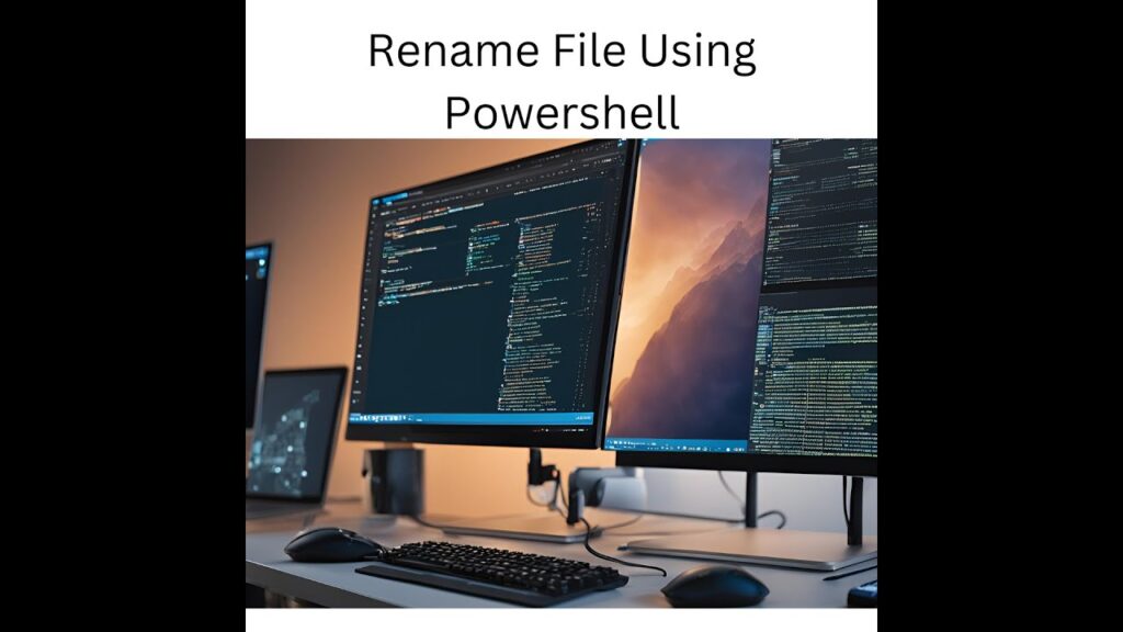How to Rename a File Using Powershell